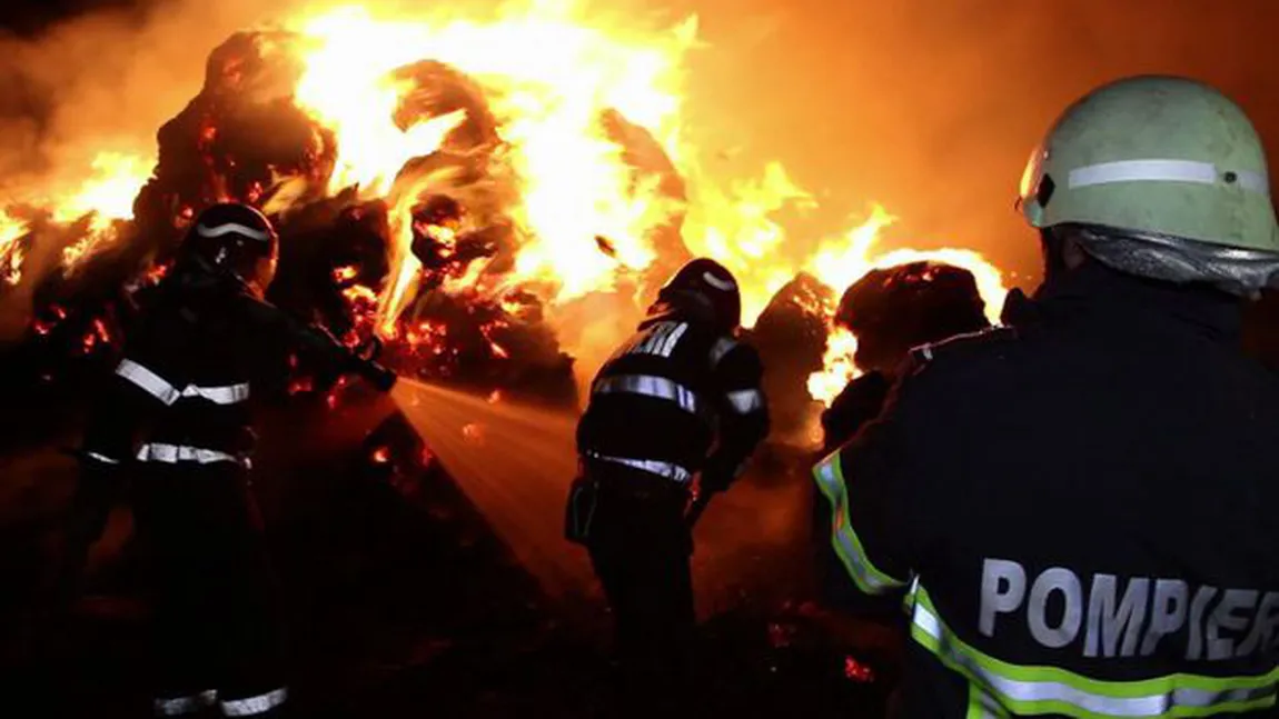 Incendiu puternic în Breaza: O bătrână a ars de vie în propria casă