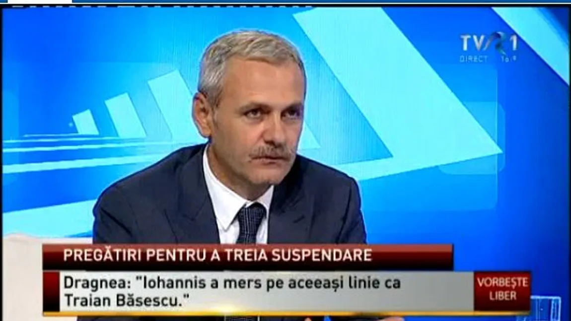 Liviu Dragnea acuză TVR şi radioul public de obedienţă faţă de Iohannis: Le-a chemat la Cotroceni şi le-a spus 