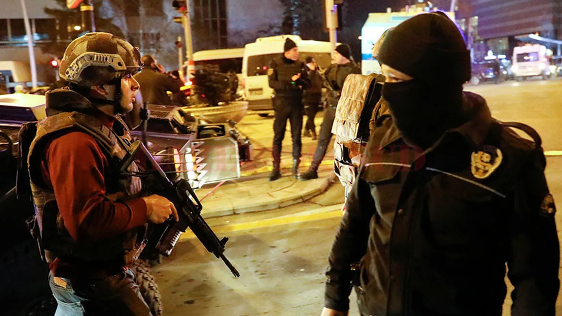 Poliţia turcă a arestat un individ înarmat lângă Ambasada SUA din Ankara