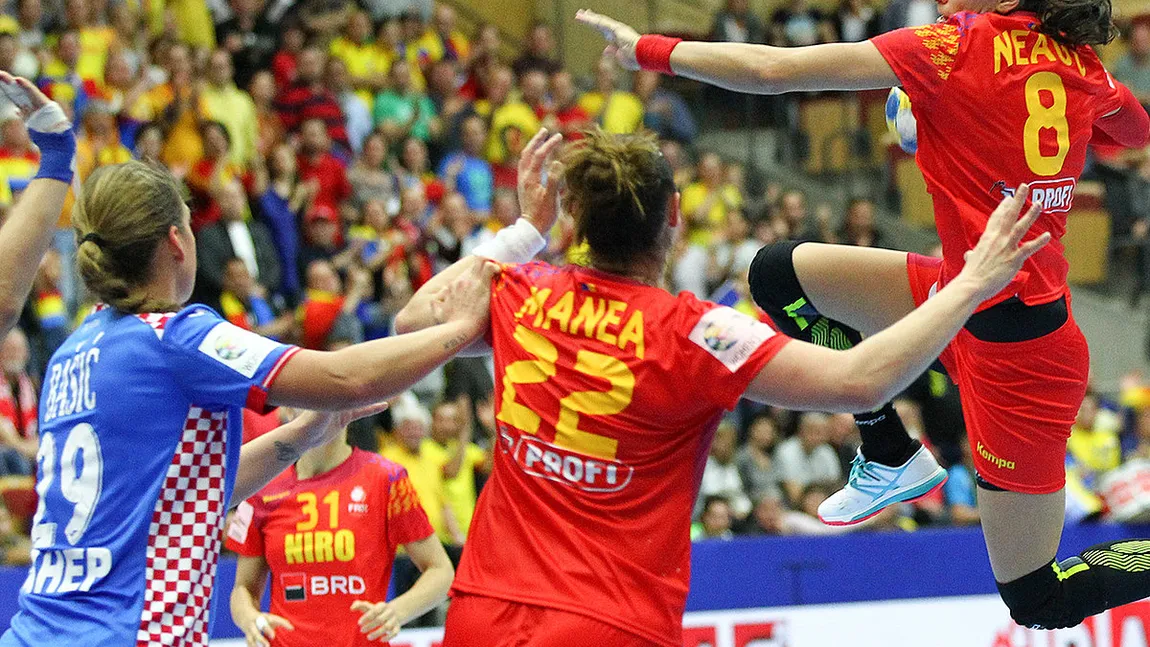 ROMÂNIA-UNGARIA 29-21 în grupa principală de la CE de HANDBAL FEMININ