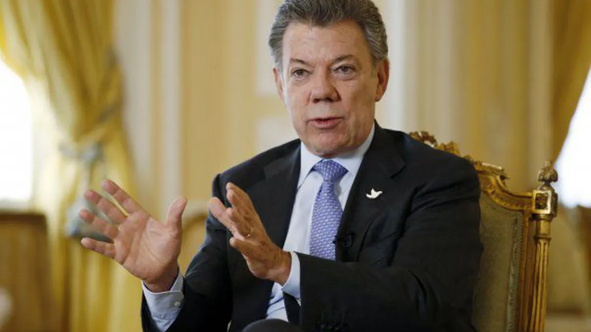 Preşedintele Columbiei, la primirea Premiului Nobel: Acordul cu FARC este o speranţă pentru Siria