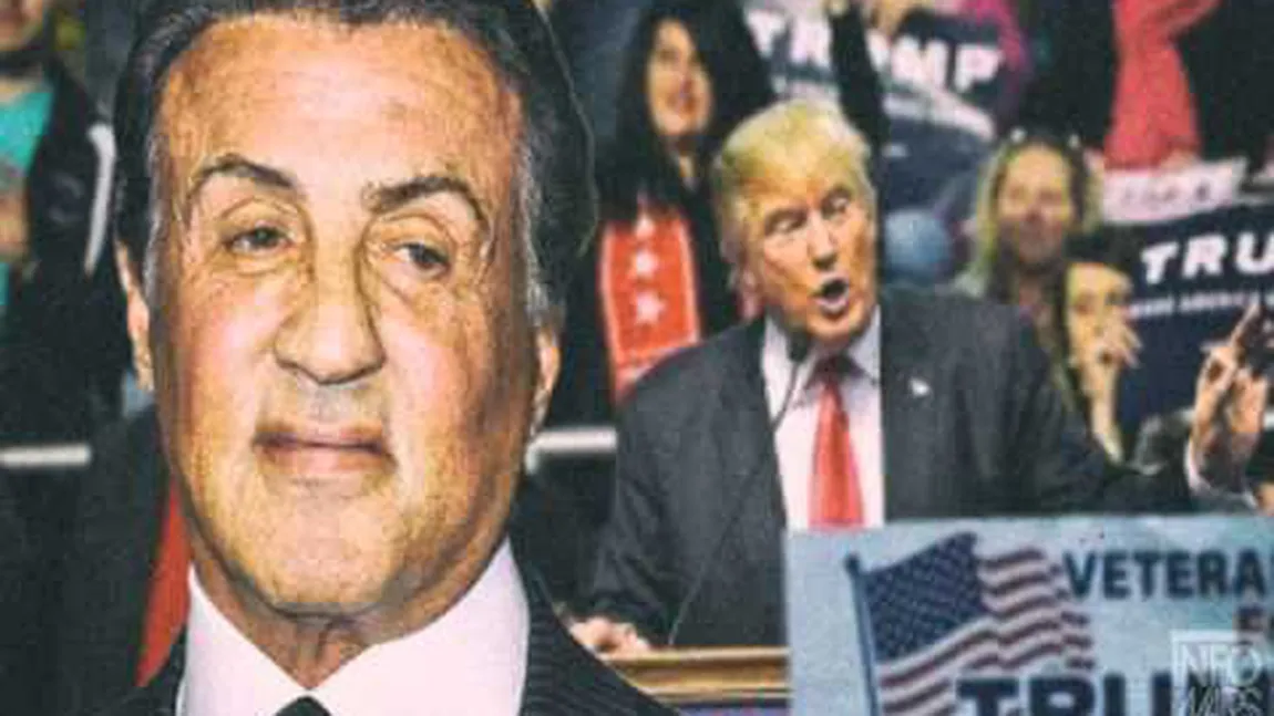 Sylvester Stallone l-a refuzat pe Donald Trump. Actorul nu vrea să intre în administraţia noului preşedinte al SUA