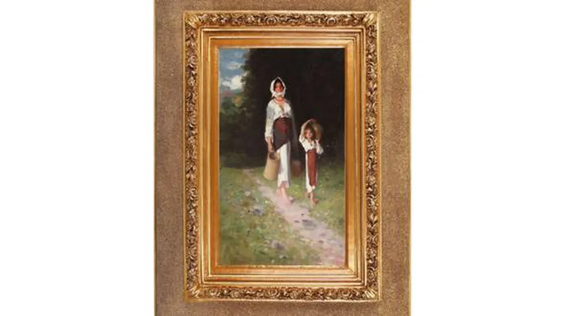 Cel mai important tablou de Nicolae Grigorescu, scos la LICITAŢIE. Cât COSTĂ