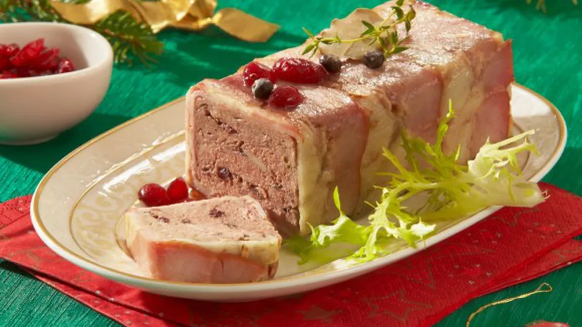 Reţeta zilei: Terină cu carne de porc