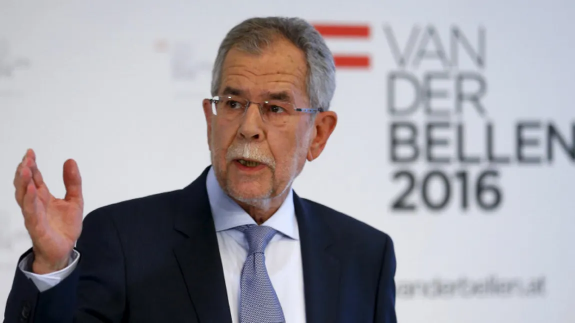 Alexander Van der Bellen, confirmat învingător în alegerile prezidenţiale din Austria
