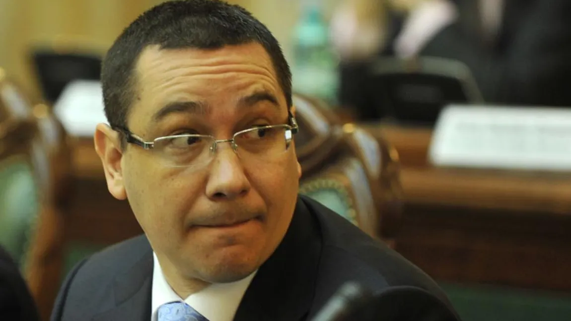 Ponta, cu o oră înaintea anunţului privind respingerea lui Shhaideh: Iohannis o va desemna pentru că e fricos şi lacom