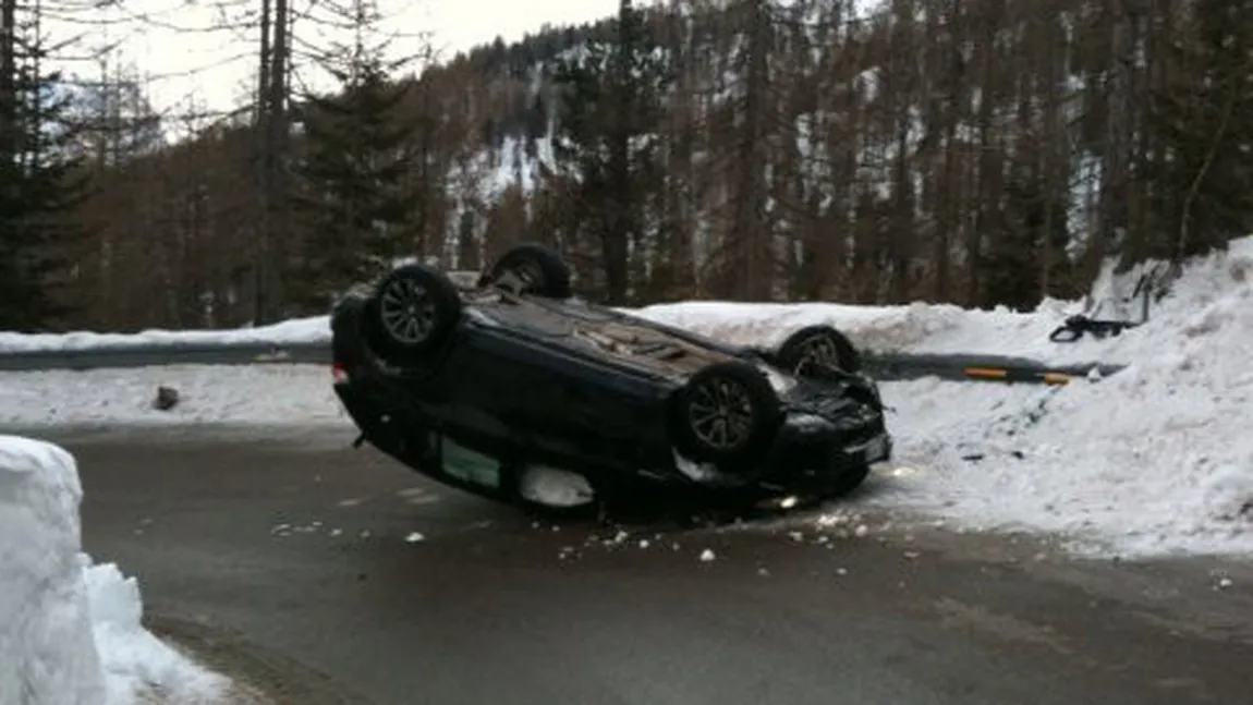 Ora de iarnă a adus mai multe accidente auto, în principal în zi de luni. Firmele de service se luptă pentru clienţi