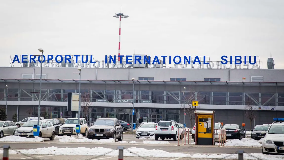 Aeroportul Internaţional Sibiu a înregistrat anul trecut o creştere a pasagerilor cu 32% faţă de 2015