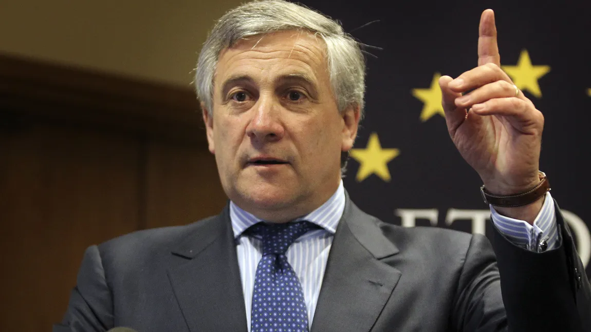 Antonio Tajani este noul preşedinte al Parlamentului European