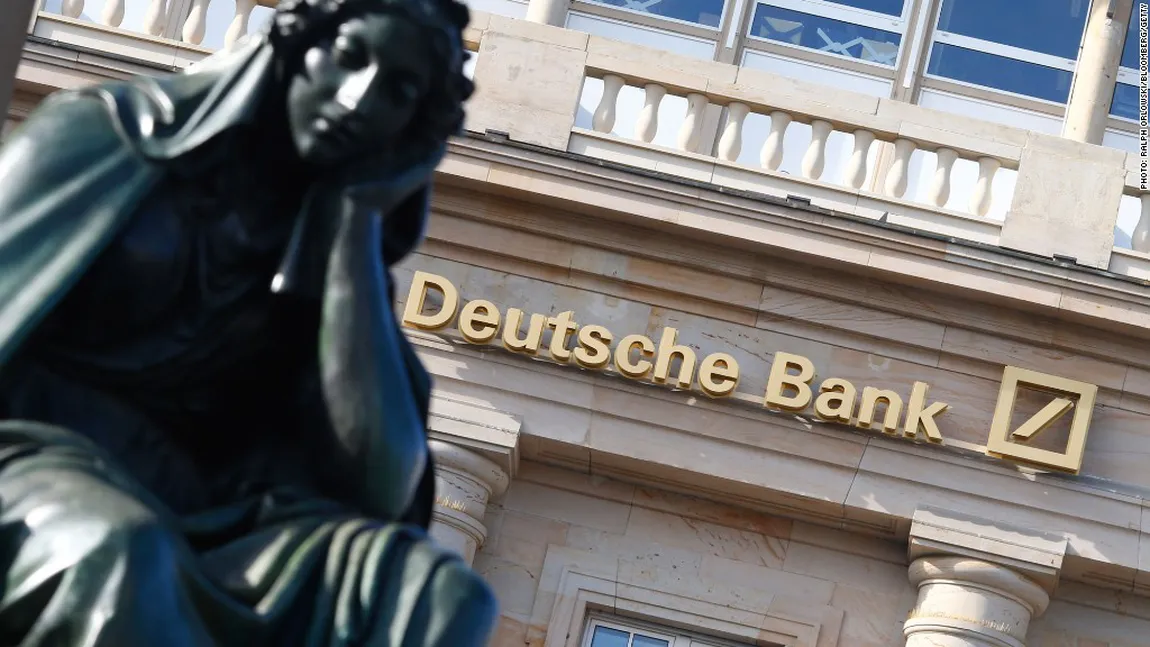 Deutsche Bank, amendată cu 630 milioane de dolari pentru spălare de bani proveniţi din Rusia