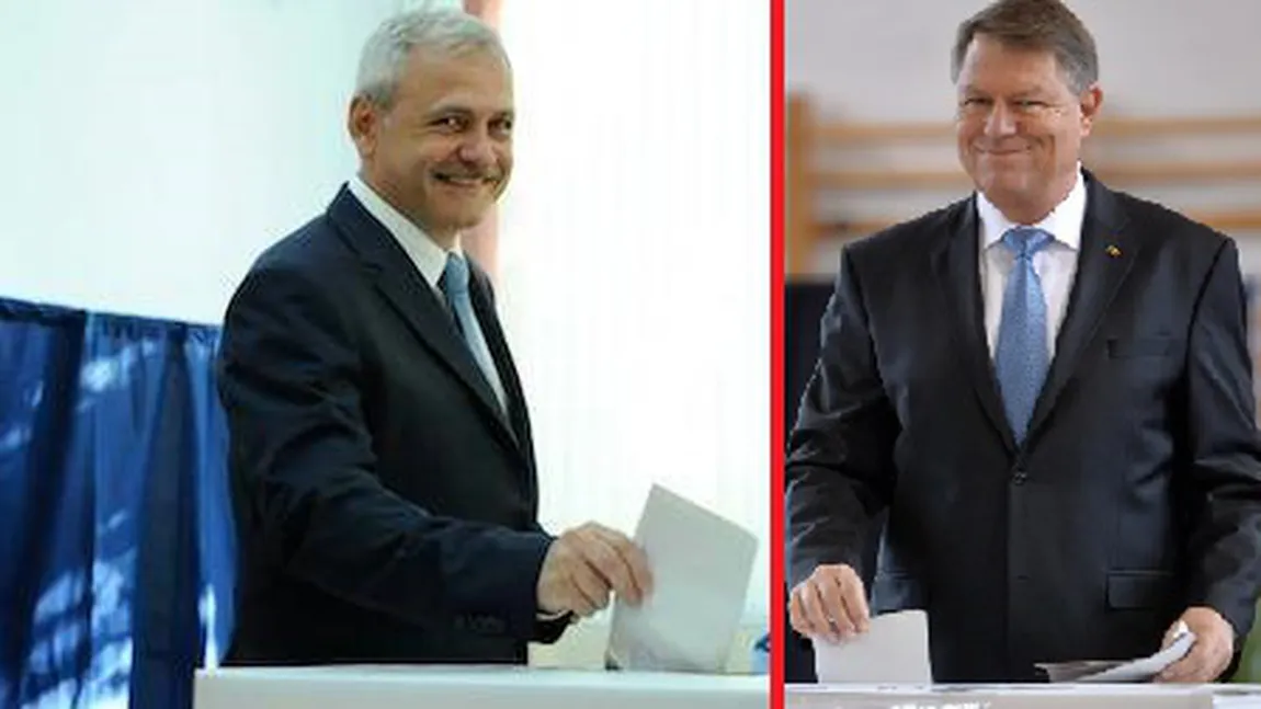 Bătălia referendumurilor. Klaus Iohannis şi Liviu Dragnea consultă populaţia la foc automat VIDEO