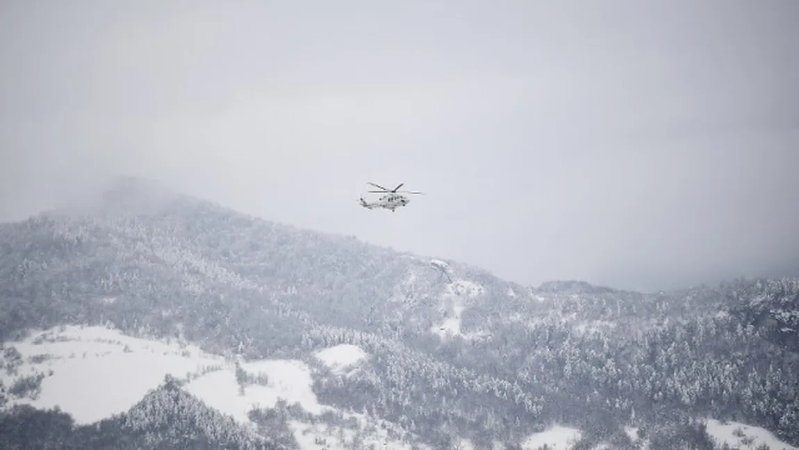 Elicopter medical prăbuşit în Italia