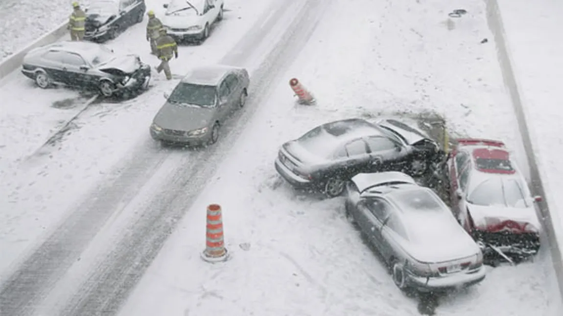 Zăpada şi îngheţul au produs numeroase accidente în mai multe zone ale Germaniei