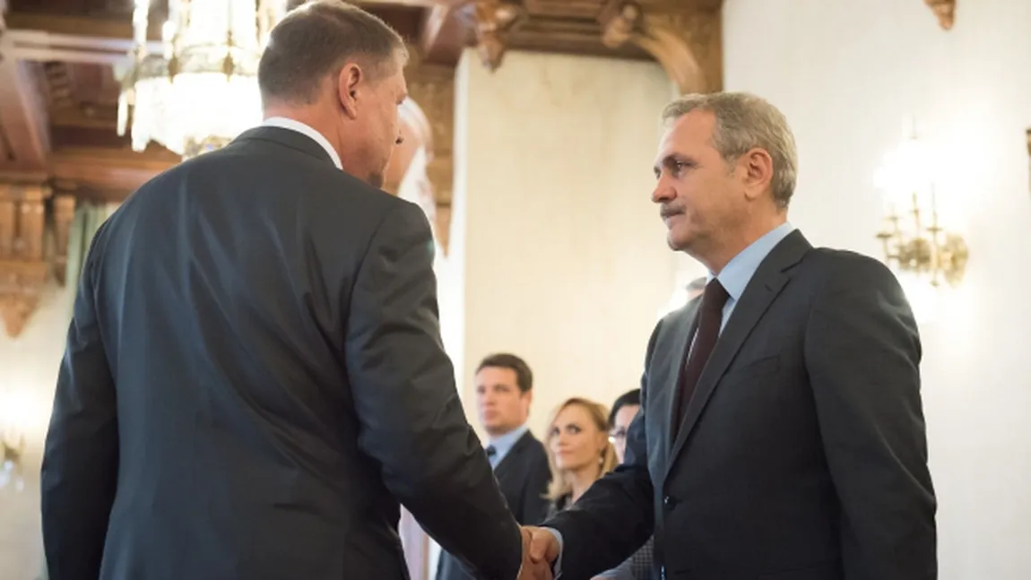 Schimb de SMS-uri între Dragnea şi Iohannis de Anul Nou