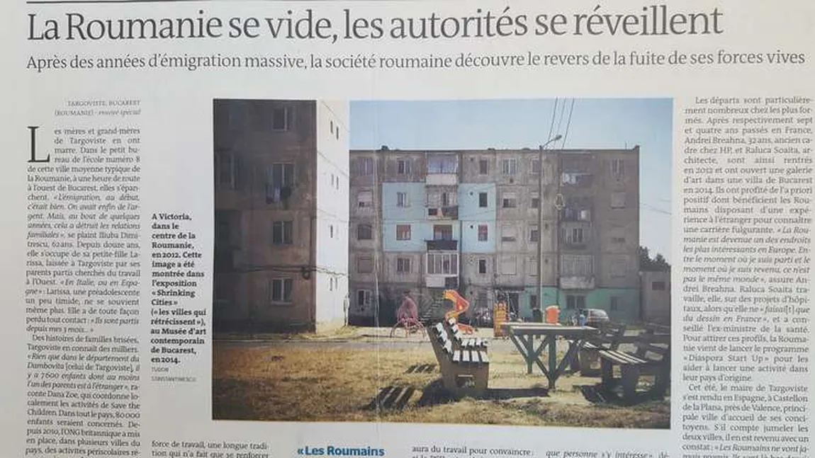 Le Monde: România descoperă efectele perverse ale modelului ei de dezvoltare