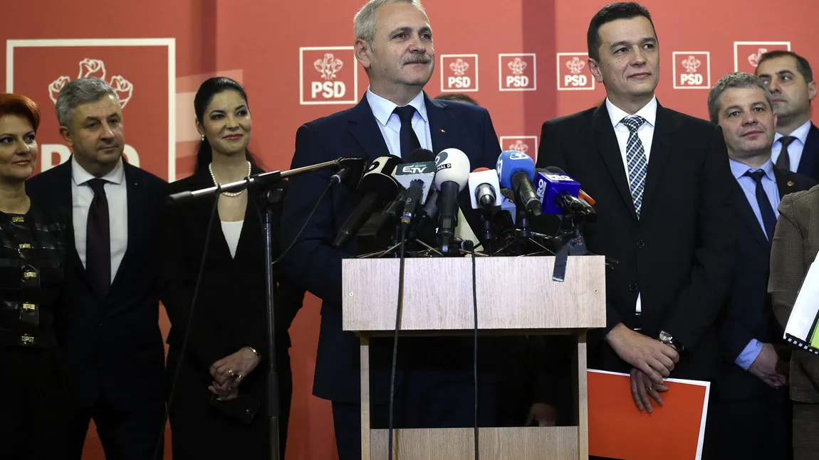 Premierul Grindeanu s-a întâlnit la Guvern cu Liviu Dragnea, imediat după întrevederea cu preşedintele Iohannis