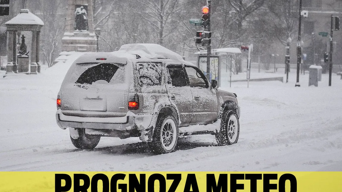 PROGNOZA METEO pe două săptămâni: Ninsorile continuă în majoritatea regiunilor. Ger pătrunzător seara şi dimineaţa