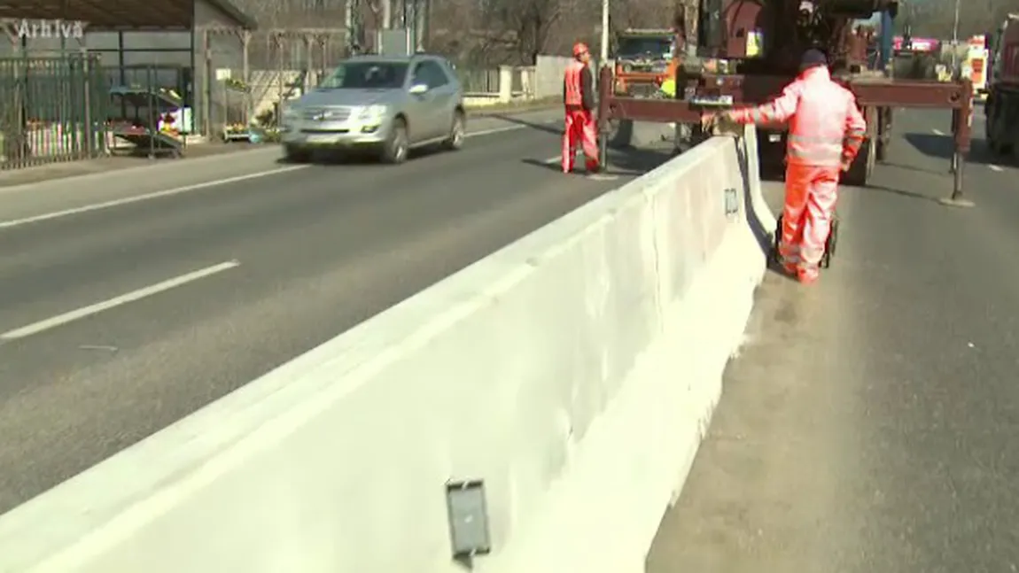 Compania de drumuri vrea să monteze parapeţi pe drumurile naţionale pentru a reduce accidentele