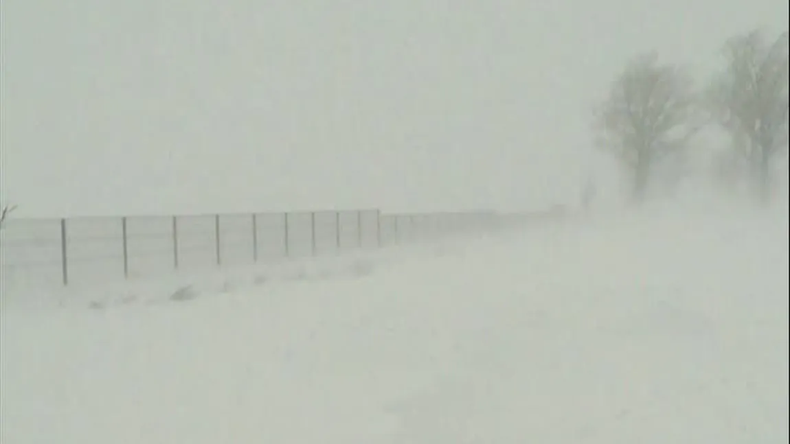 COŞMARUL ALB cuprinde România. Meteorologii ar putea emite COD ROŞU de VISCOL