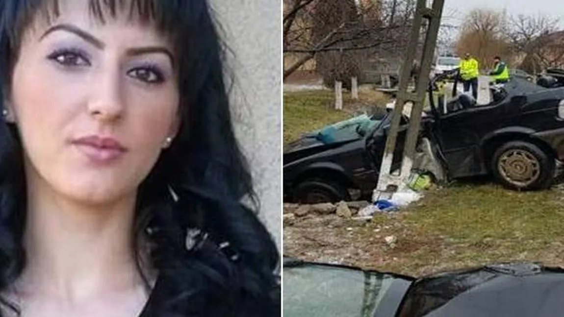 Tragedie în Timis. O tânără şi-a pierdut viaţa după ce maşina sa a derapat şi a intrat într-un stâlp