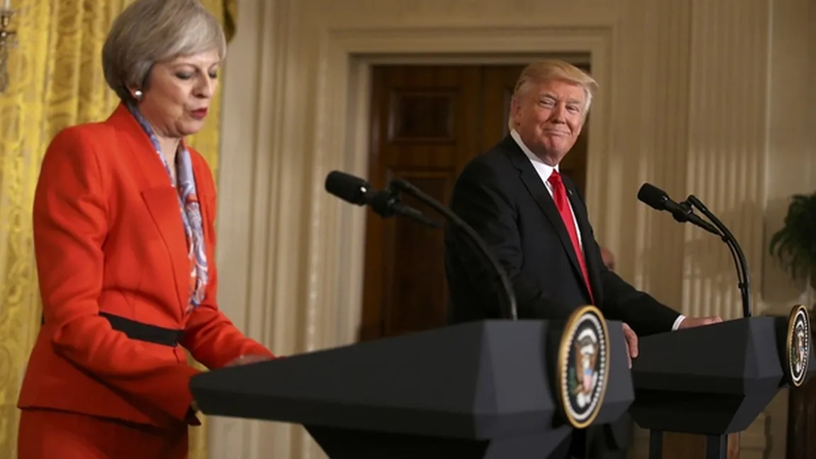 Donald Trump şi Theresa May confirmă menţinerea angajamentelor în cadrul NATO şi vor semna un acord comercial