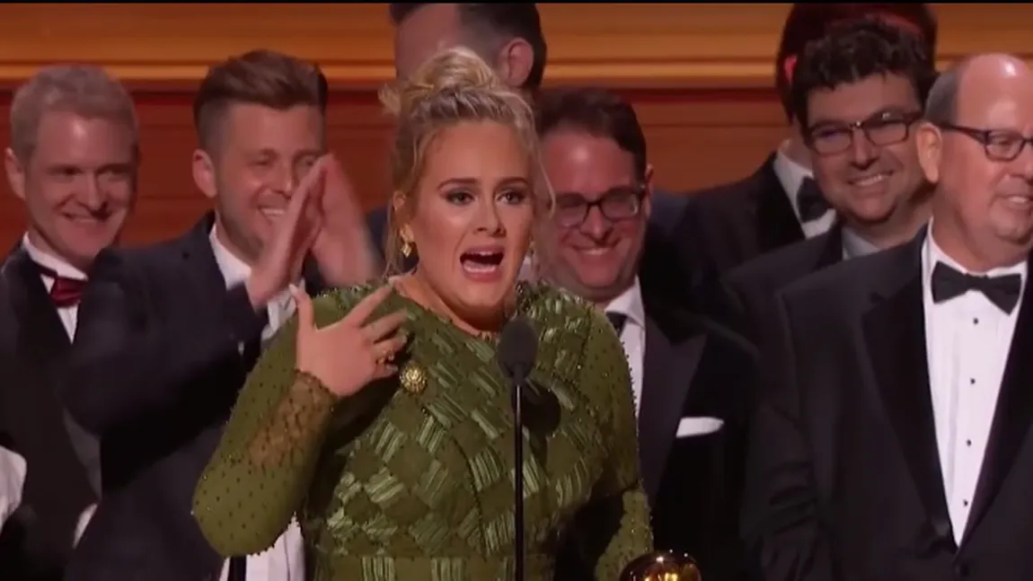 Adele s-a măritat cu managerul ei. Cântăreaţa i-a făcut o declaraţie emoţionantă la gala premiilor Grammy