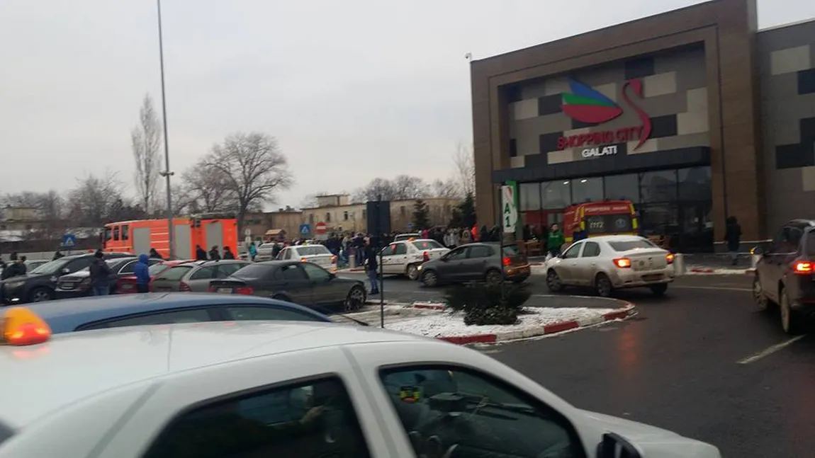 Alertă cu bombă într-un mall din Galaţi s-a dovedit a fi una falsă UPDATE