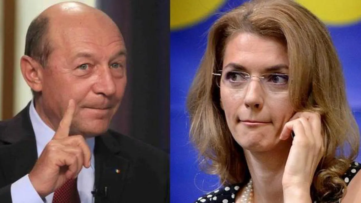 Gorghiu, contre cu Traian Băsescu în plenul Senatului. Fosta şefă PNL îi reproşează fostului preşedinte că nu cunoaşte Constituţia