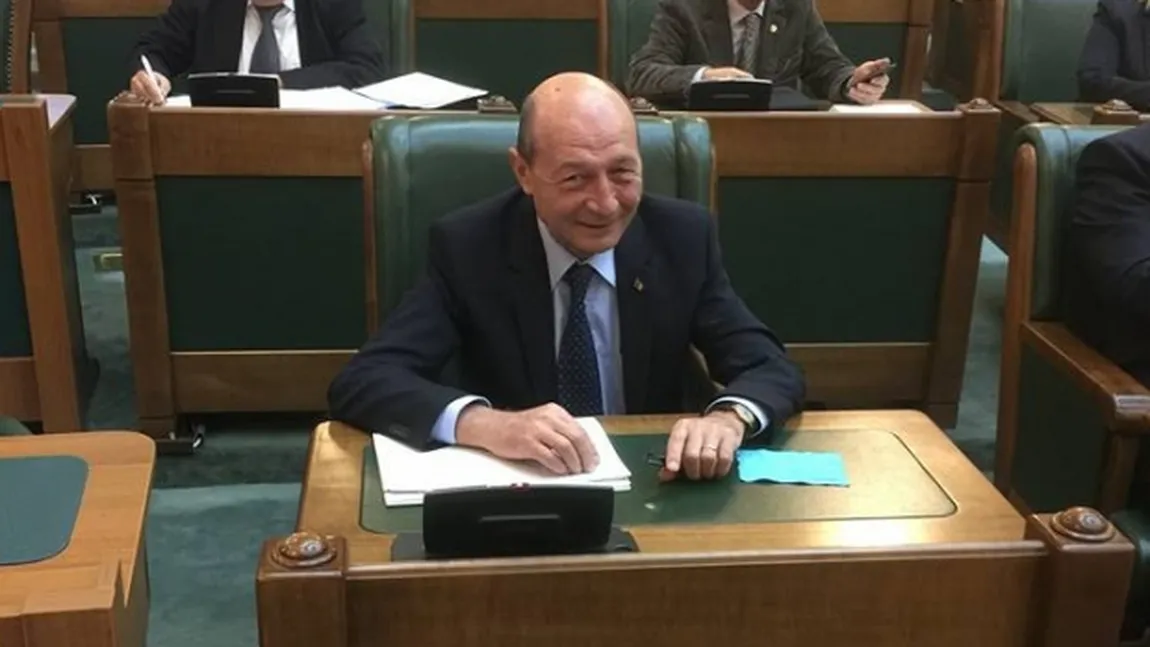 Traian Băsescu: Senatul a fost umilit şi pus în situaţia de a vota respingerea unei ordonanţe abrogate