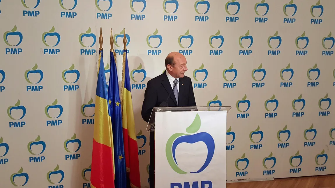 Traian Băsescu, despre demisia de la şefia PMP: 