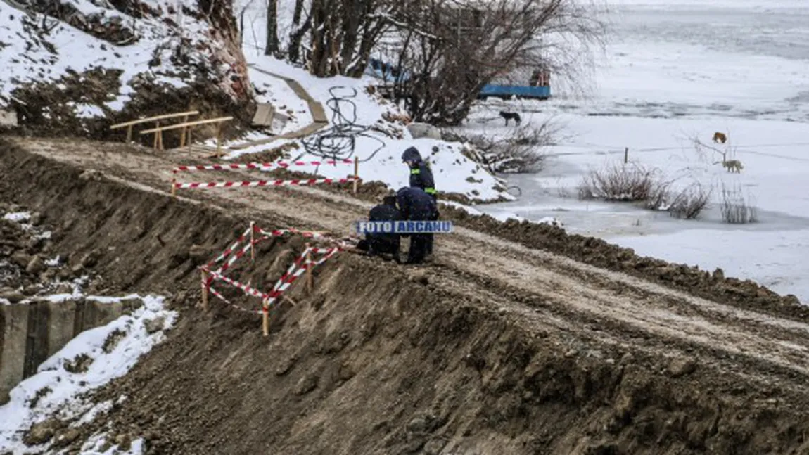 O bombă a fost descoperită în Portul Giurgiu. Proiectilul a fost ridicat şi urmează să fie detonat într-un poligon neamenajat UPDATE