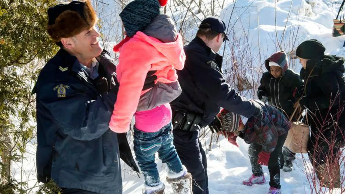 Canada va continua să primească solicitanţi de azil care trec ilegal frontiera