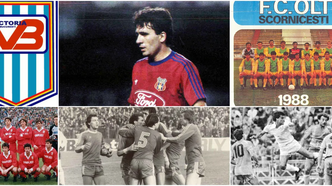 Ce s-a întâmplat cu echipele care jucau în prima ligă în 1989. UNA SINGURĂ mai există ACUM
