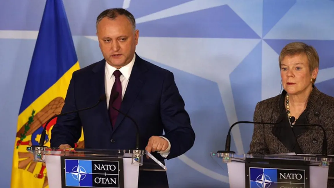 Republica Moldova: NATO va deschide un birou la Chişinău, chair dacă Dodon consideră că e inoportun