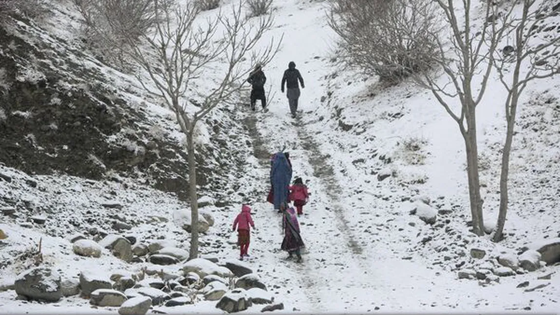 Ninsori abundente în Afganistan şi Pakistan