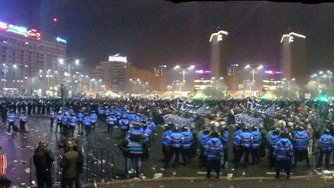 CINE sunt cei 8 protestatari violenţi,urmăriţi penal pentru ultraj şi folosire de obiecte periculoase la protestele din Piaţa Victoriei