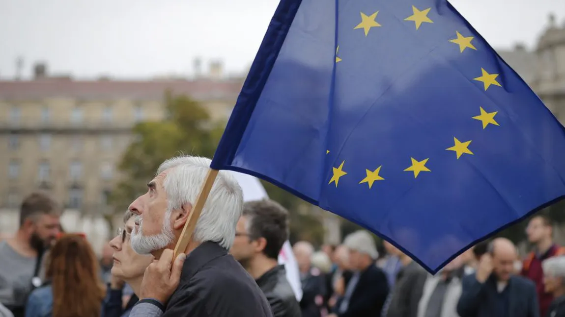 Bucureşti: Marş pentru Europa, la aniversarea a 60 de ani de la formarea Uniunii Europene