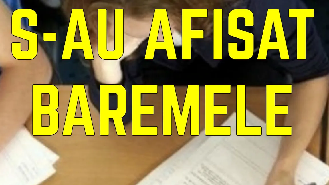 BAREME MATEMATICA SIMULARE BACALAUREAT 2017 EDU.RO: Cum se rezolvau subiectele la Bac 2017, clasele a XI-a şi a XII-a