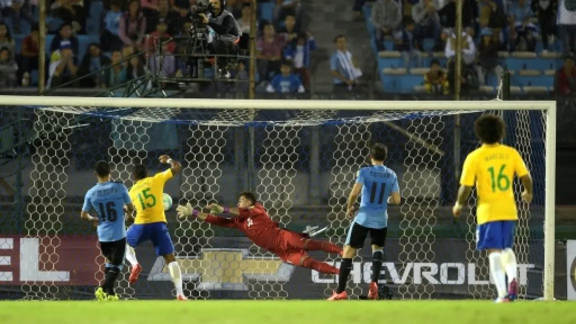 PRELIMINARII CM 2018: Brazilia a făcut scor în Uruguay, Messi a adus golul victoriei Argentinei, cu Chile VIDEO