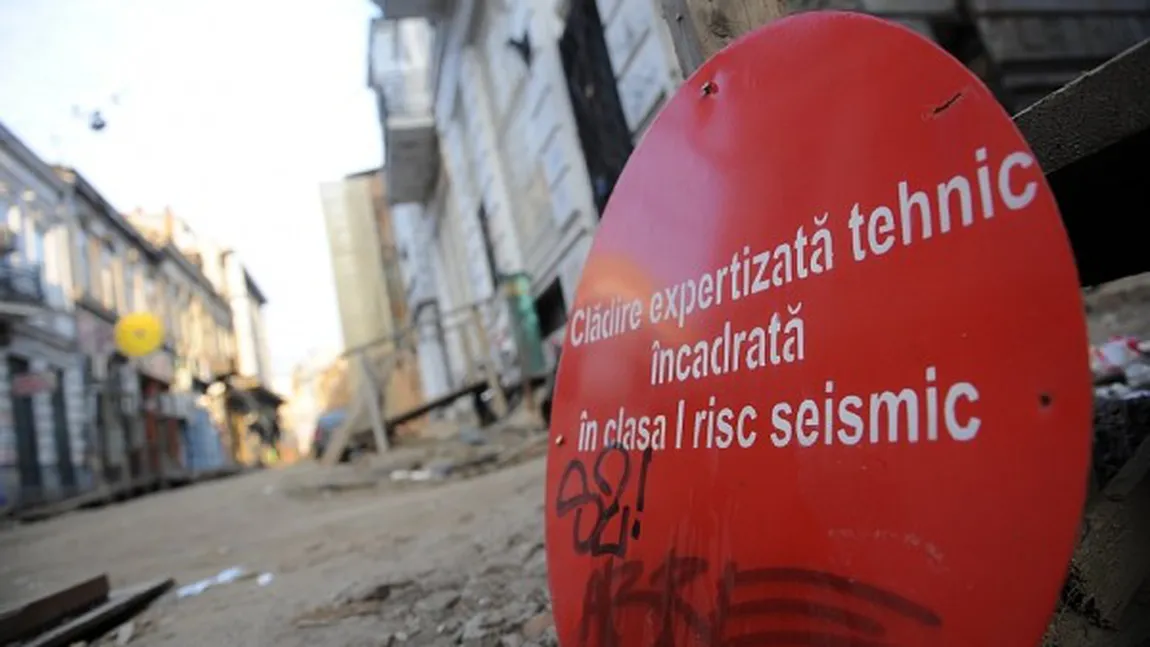 Circa 700 de clădiri încadrate în gradele I şi II de risc seismic, în Bucureşti,capitala sud-europeană cea mai vulnerabilă la cutremure