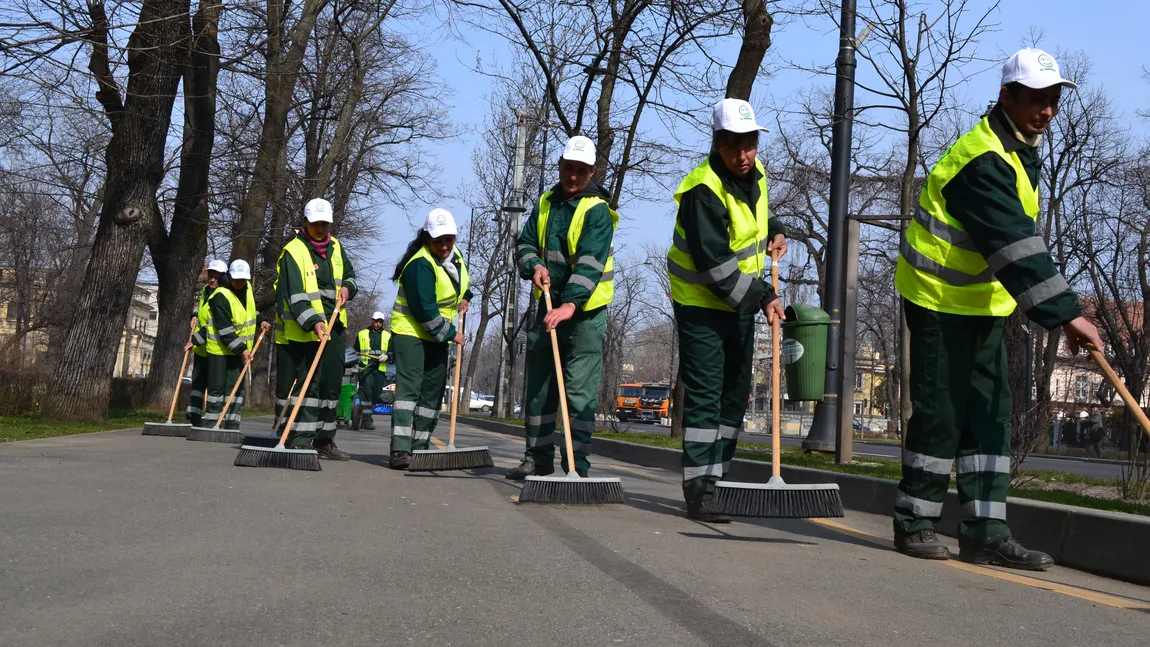 Începe curăţenia de primăvară, în Sectorul 1