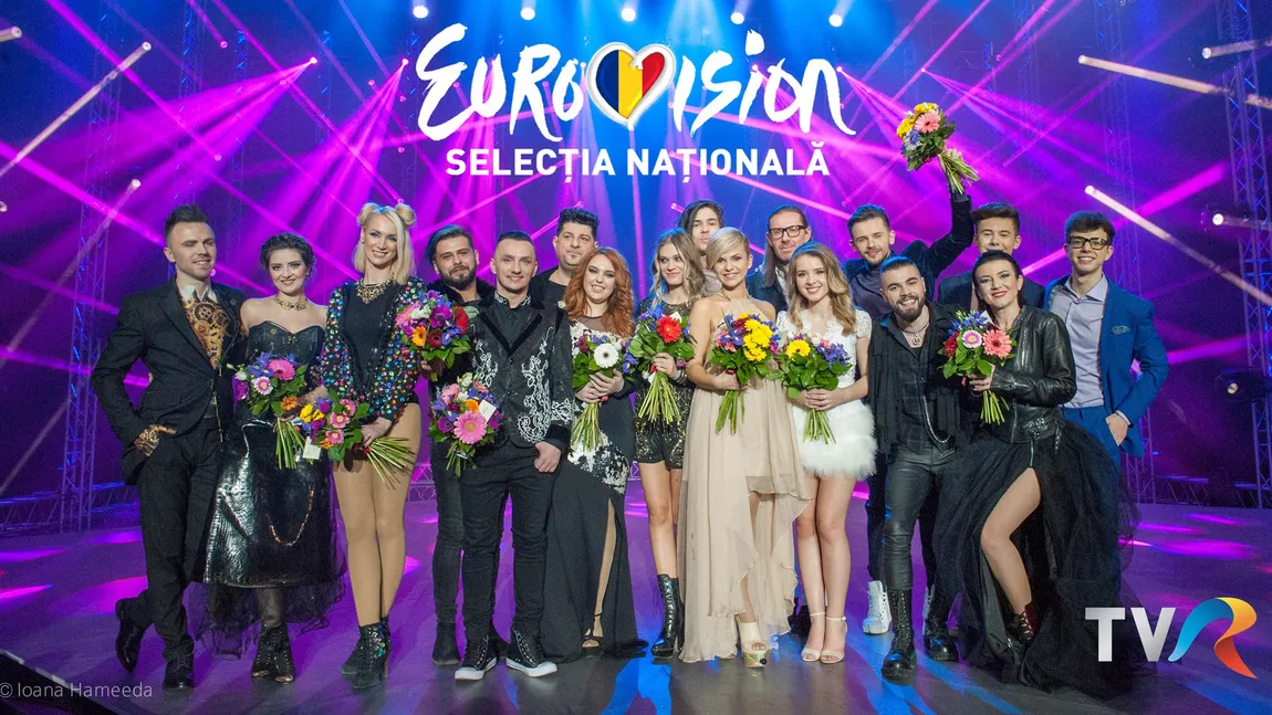 FINALA EUROVISION ROMANIA 2017. Care va fi ordinea de intrare în concurs