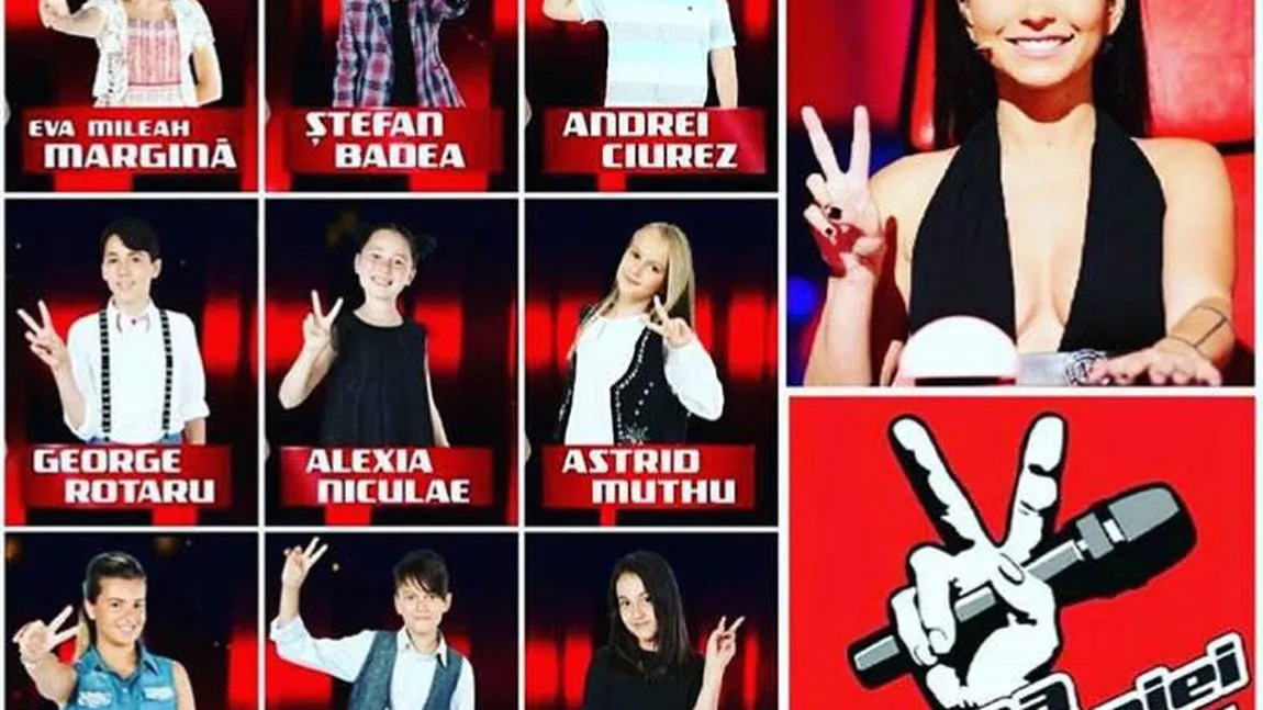 VOCEA ROMANIEI JUNIOR 2017: Surpriză pentru Inna