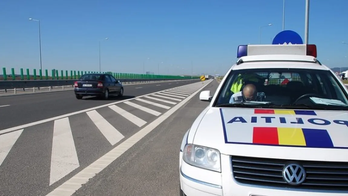 Un şofer a fost prins pe Autostrada A3 în timp ce conducea cu 225 de kilometri pe oră