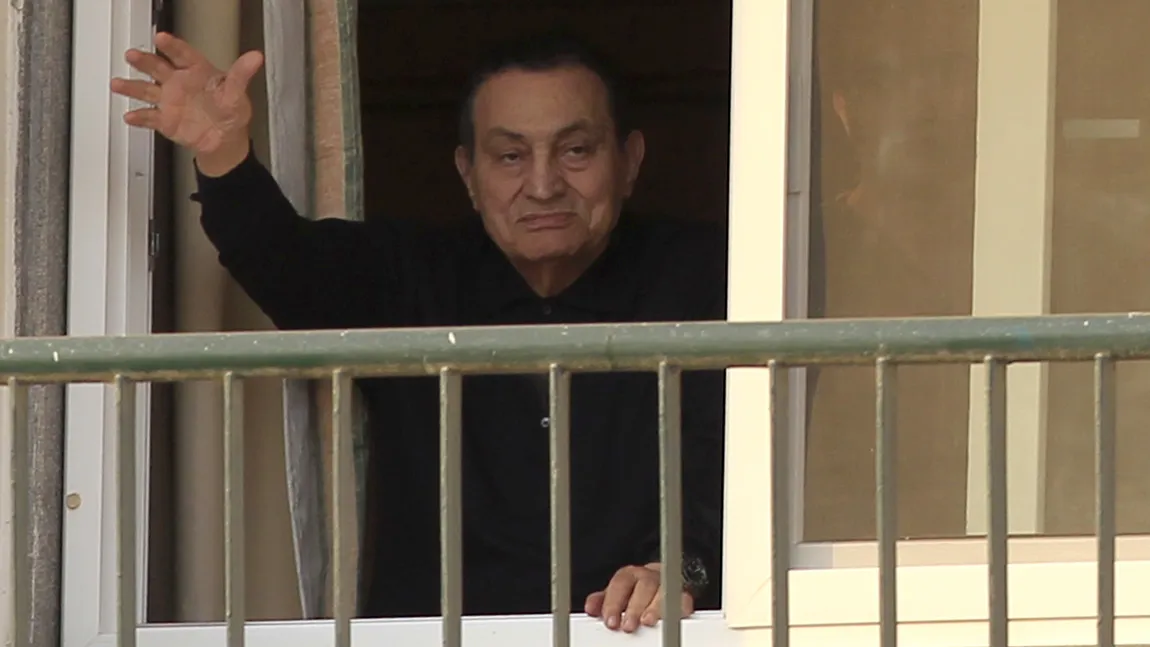 Hosni Mubarak este liber. Justiţia a aprobat punerea în libertate a fostului preşedinte al Egiptului