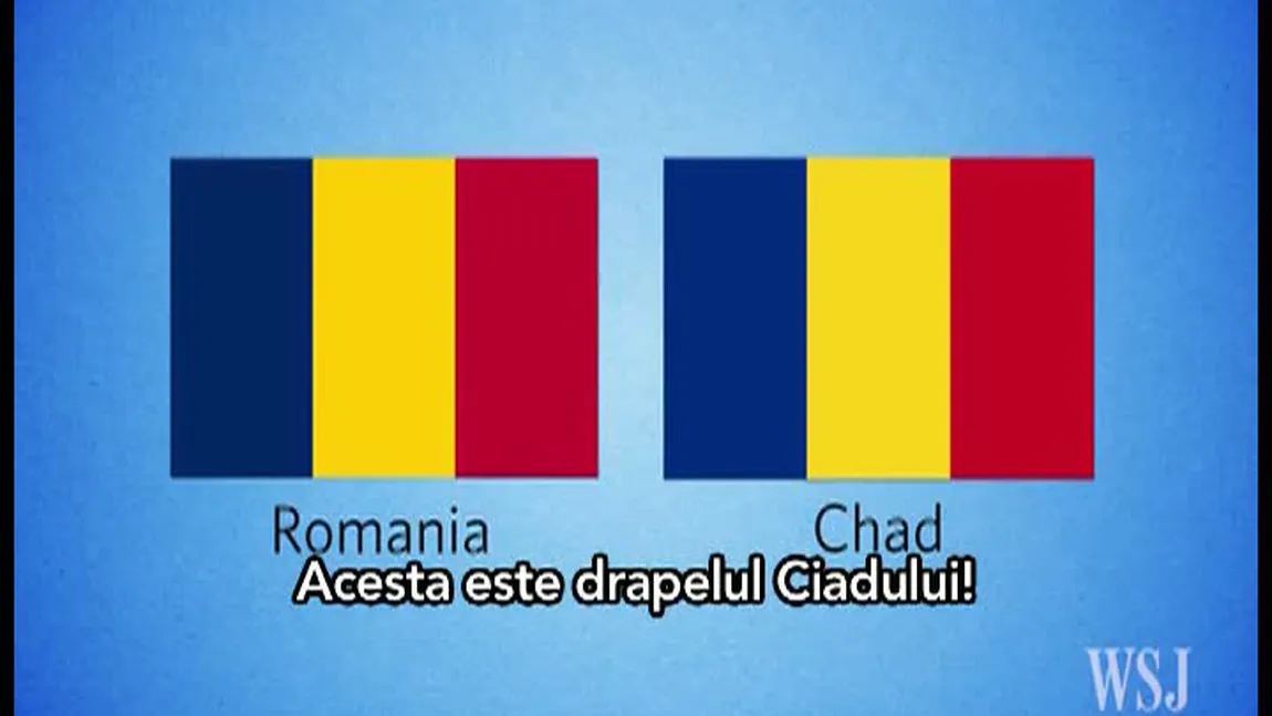 Ciadul se plânge că România i-a copiat steagul