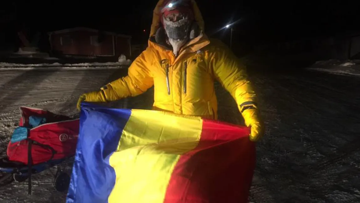 Tiberiu Uşeriu a câştigat a doua oară consecutiv Maratonul 6633 Arctic Ultra VIDEO