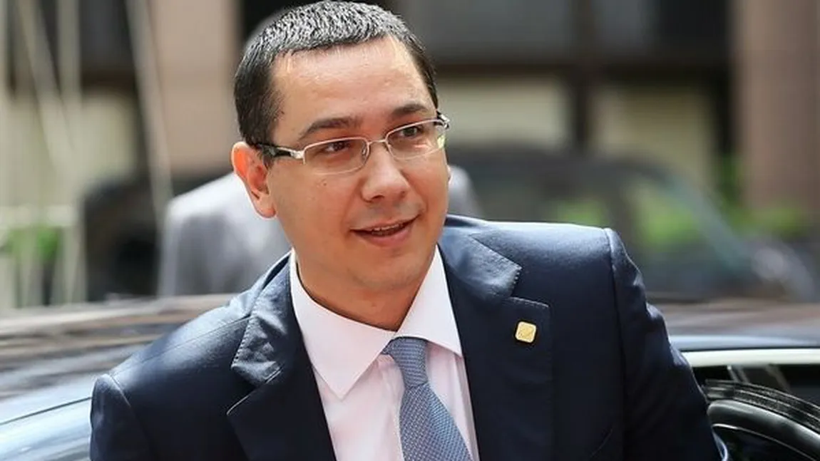 Victor Ponta: Creşterea economică e în primul rând meritul meu, că am guvernat bine