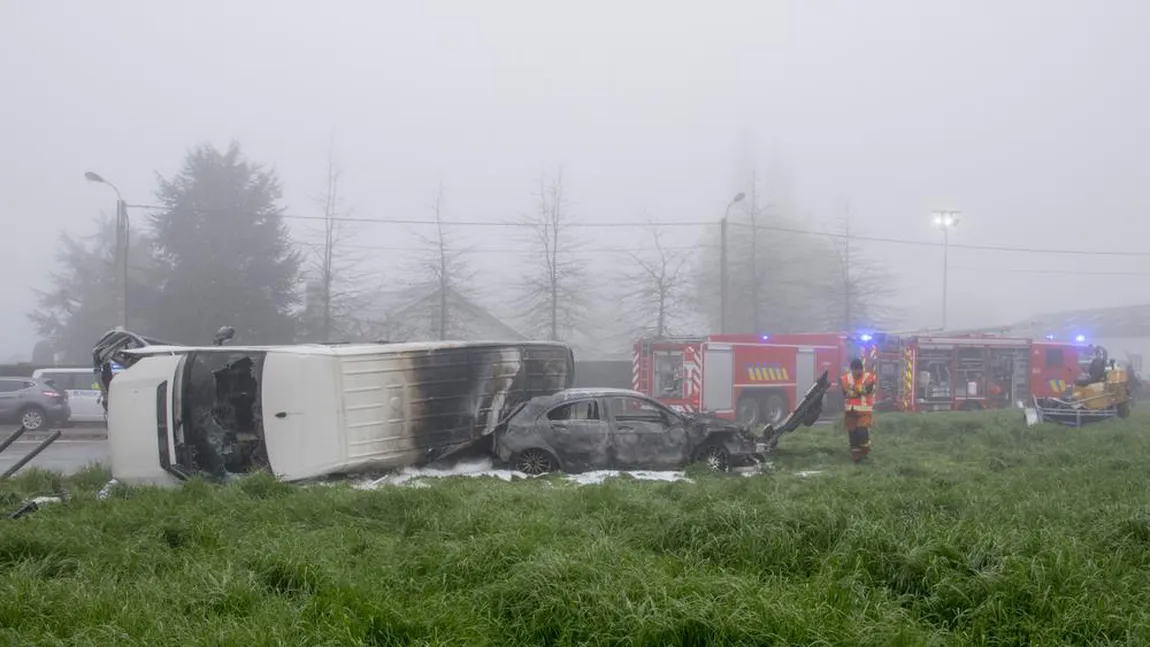 Un român a murit şi alţi trei au fost răniţi într-un accident rutier în Belgia