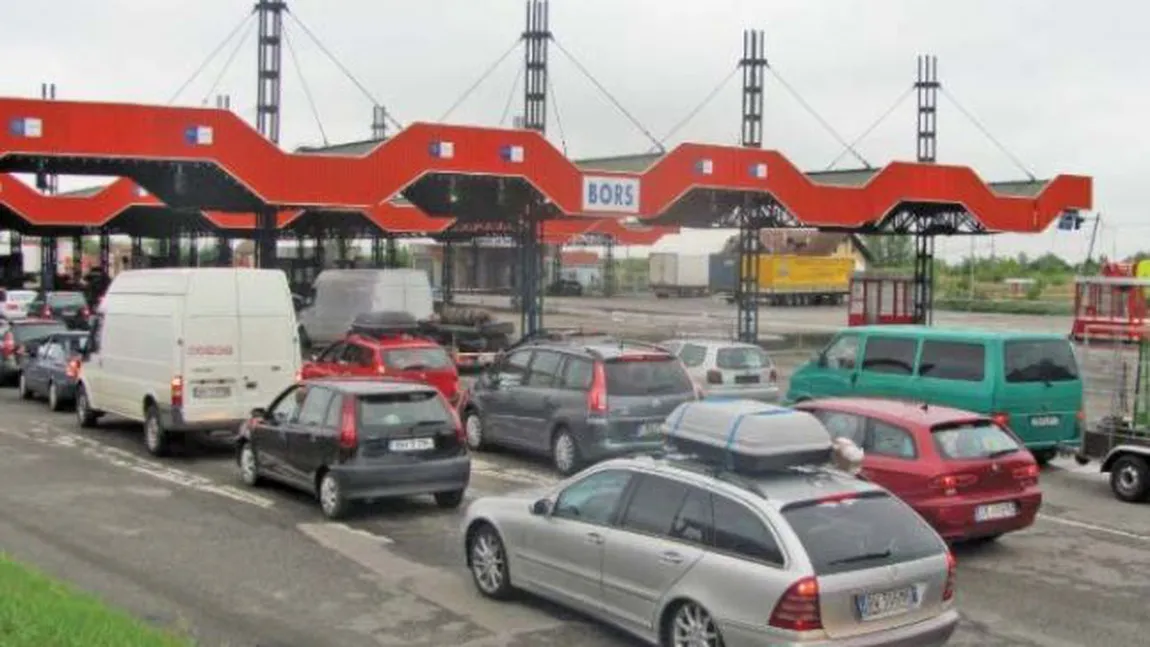 Aglomeraţie în vămi, în urma verificărilor sistematice. Şoferii aşteaptă între 20 şi 110 minute la puctul de frontieră Borş